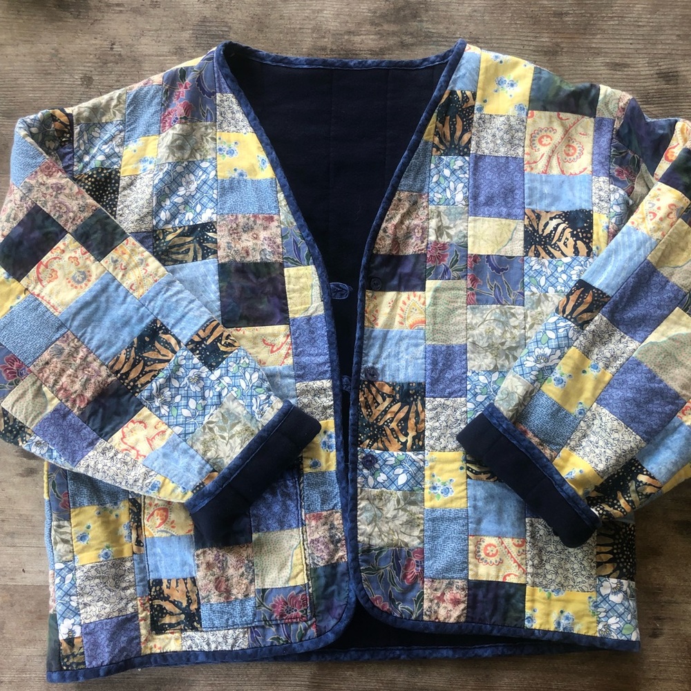 Handmade quilted jacket